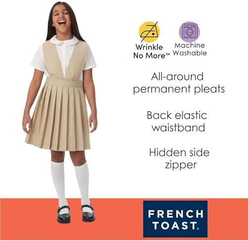French Toast Girls' V-Neck Jumper