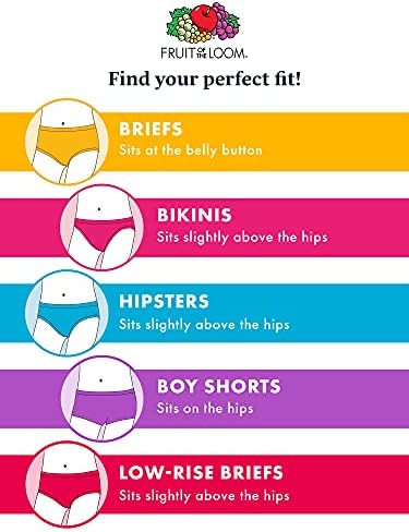 Fruit Of The Loom Toddler Girls' Toddler Girls' Tag-free Cotton Underwear