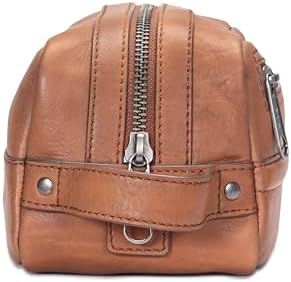 Frye NASH Men's DOPP KIT Cognac