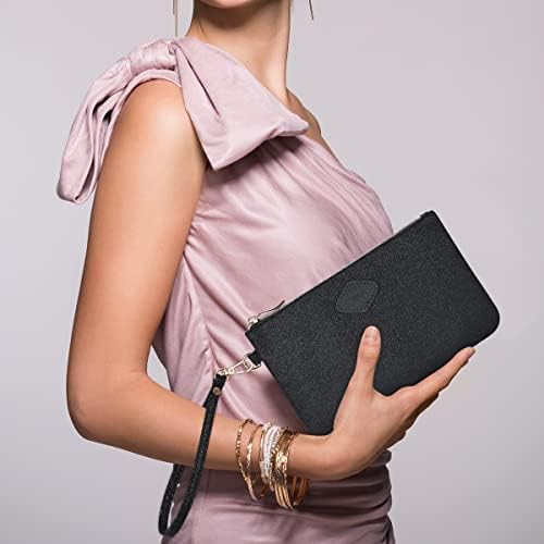 GM LIKKIE Wristlet Purse For Women Evening Clutch Purse With Strap For Party And Prom Beach Bag For Summer