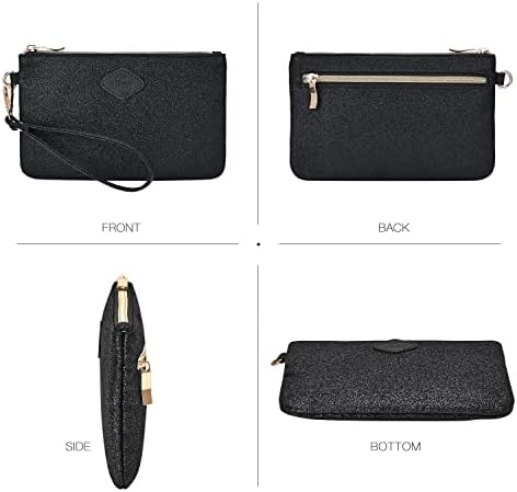 GM LIKKIE Wristlet Purse For Women Evening Clutch Purse With Strap For Party And Prom Beach Bag For Summer