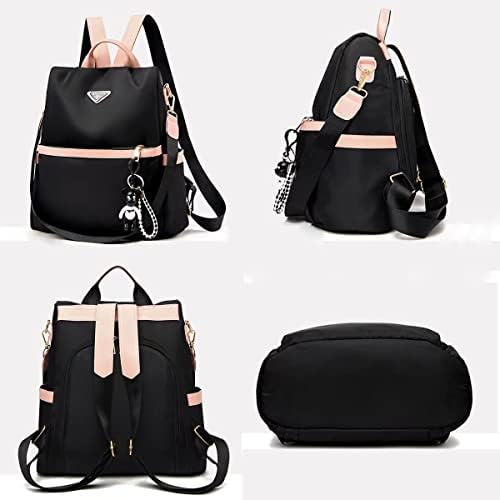 Go-done Small Nylon Women Backpack Purse Anti-theft Fashion Travel Shoulder Bag Ladies Single Shoulder Bag Mini Backpack