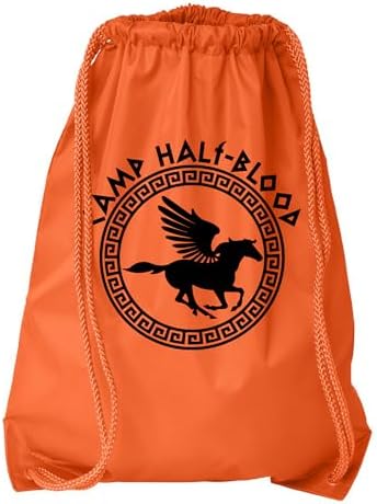 Greek Mythology Drawstring Bag Percy Jackson Camp Half Blood Halloween Christmas Gift for Cosplayer Demigod Chronicles Annabeth Chase Tote