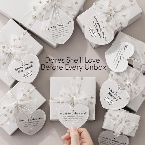 HAPPY LOLLI Birthday Gift For Tween & Teen Girls – 8 Wrapped Gifts With Empowering Tasks – Perfect For Christmas & Birthdays