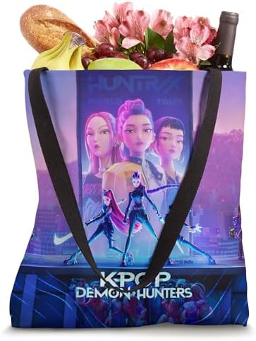 HUNTR/X Key Art Officially Licensed Tote Bag
