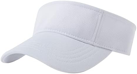 Jastore Kids Girls Boys Packable Hat Sun Visor Hats Cotton Sports Summer Golf Visor Hat