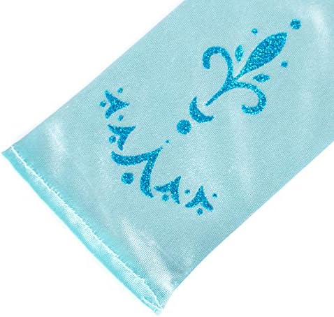 Joy Join Little Girls Princess Gloves(Solid Color Long Elbow Length) For Birthday Wedding Holiday Costume Party