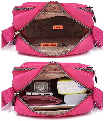 KARRESLY Casual Nylon Purse Handbag Crossbody Bag Waterproof Shoulder Bag For Women