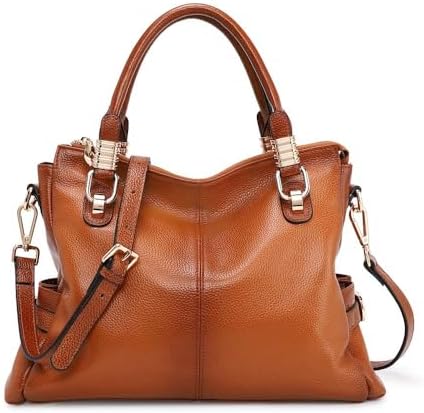 Kattee Soft Women Genuine Leather Purses and Handbags Satchel Tote Shoulder Bag