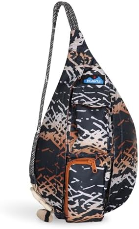 KAVU Mini Rope Sling Pack with Adjustable Rope Shoulder Strap