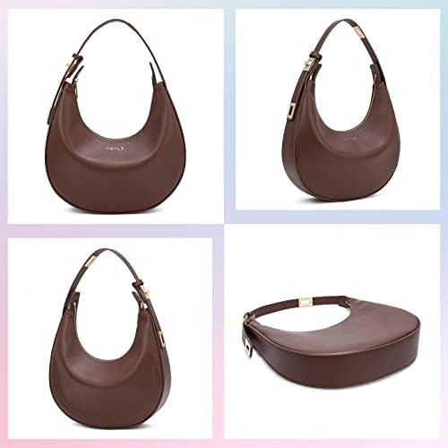 Keyli Shoulder Bag For Women Stylish Casual Clutch Purses For Women 3 Ways Adjust Strap Hobo Handbags With Zip Closure