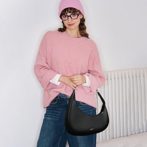 Keyli Shoulder Bag For Women Trendy Casual Leather Shoulder Purses Lightweight Handbags Clutches With Zipper Closure