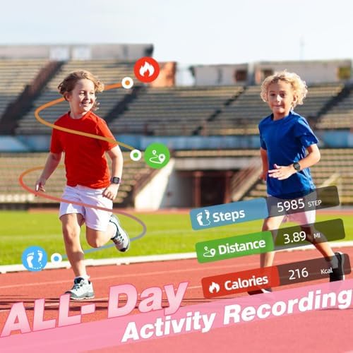 Kids LED Digital Watch With Pedometer Step Counter Waterproof Sport Wristwatch Calendar Alarm Clock For Children Boys Girls Teens