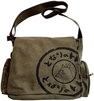 Korean Canvas Shoulder Bag for Men - Large Capacity Computer Casual Bag