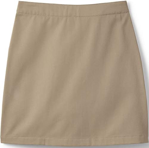 Lands' End School Uniform Girls Blend Chino Skort Above Knee