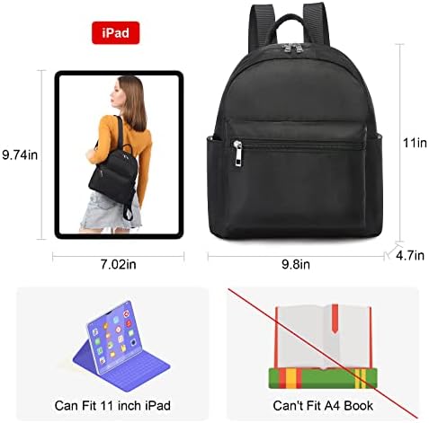 LOVEVOOK Mini Backpack For Women Light Weight Small Waterproof Backpack Purses Daily Backpack…