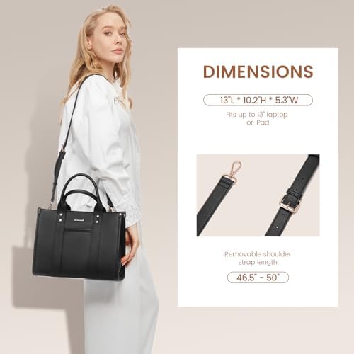 LOVEVOOK Purse For Women Leather Tote Bag Purse And Handbags Satchel Shoulder Crossbody Top Handle Bags With Zipper