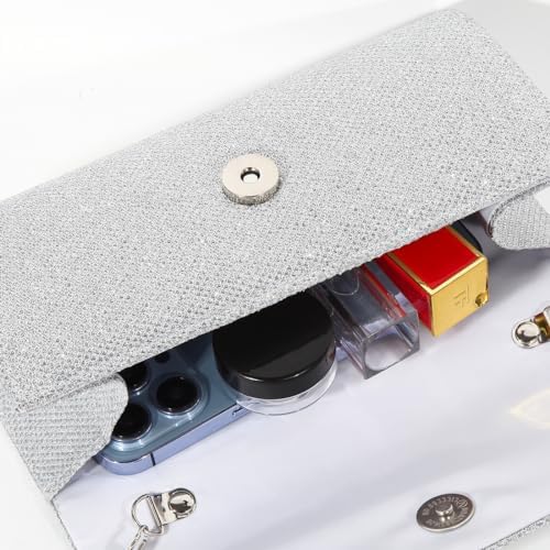LovyoCoCo Evening Bag Clutch Purses For Women Ladies Sparkling Party Handbag Wedding Bag