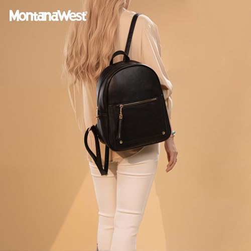 Medium Backpack Purse For Women Anti Theft Backpack With Secured Zipper & Tassel