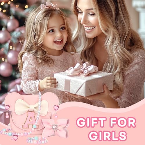 Mibasies Toddler Purse Gifts For Girls: 3 Year Old Girl Gifts - Mini Mouse Toys For 2 Year Old Girl Purse Pink Set