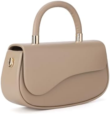 Milan Chiva Small Elegant Top Handle Purses For Women Mini Handbags Cute Crossbody Purse