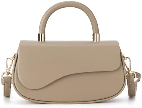 Milan Chiva Small Elegant Top Handle Purses for Women Mini Handbags Cute Crossbody Purse