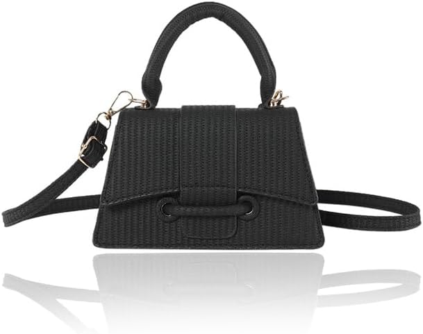 Mini Handbag Purse for Women PU Leather Top Handle Evening Bag Cute Small Crossbody Clutch Wallet