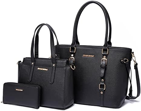 Montana West 3PCS Purses for Women Tote Bag and Wallet Set Shoulder Satchel Handbags