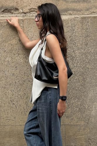 Montana West MEDIUM Shoulder Purses For Women Crescent Hobo Bags Trendy Purses