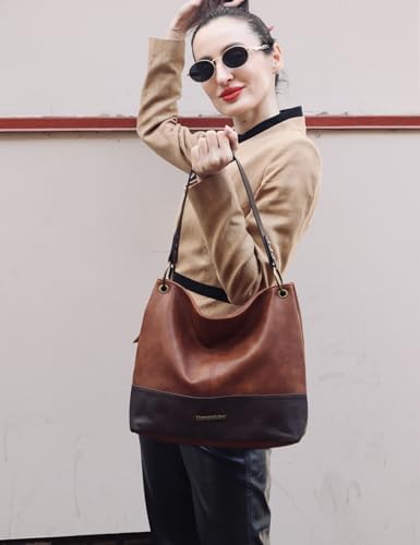 Montana West Purses For Women Hobo Shoulder Handbags With Zipper