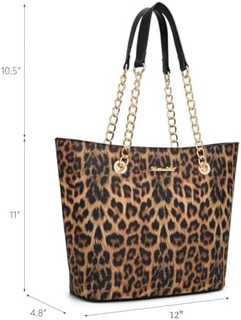 Montana West Tote Bag For Women Chain Top-handle Handbags
