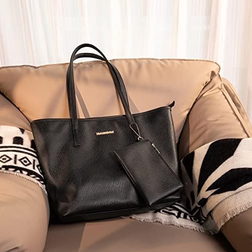 Montana West Tote Bags Vegan Leather Purses And Handbags For Women Top Handle Ladies Shoulder Bags