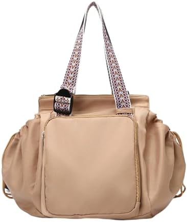 Multifunctional Travel Organizer Bag for Ladies - Doubles as a Stylish Backpack Crossbody and Shoulder Bag Boasts Great Storage Capacity(Khaki)