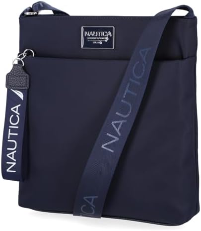 Nautica Diver Nylon Small Women's Crossbody Bag Purse with Adjustable Shoulder Strap