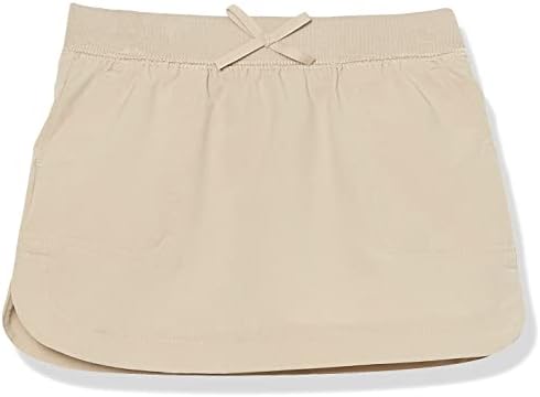 Nautica Girls School Uniform Pull-on Scooter Skirt With Undershorts Knit Waistband & Functional Pockets