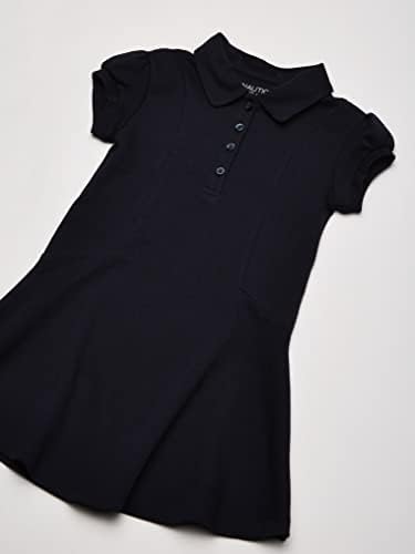 Nautica Girls School Uniform Short Sleeve Polo Dress
