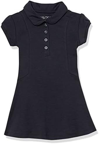 Nautica Girls School Uniform Short Sleeve Polo Dress