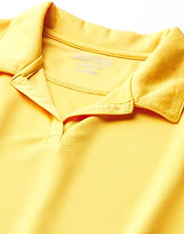 Nautica Girls' Short Sleeve Performance Polo