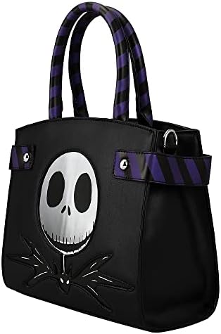 Nightmare Before Christmas Jack Skellington Movie Character Black Purse