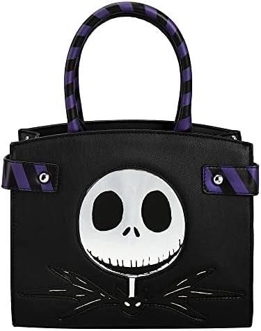 Nightmare Before Christmas Jack Skellington Movie Character Black Purse