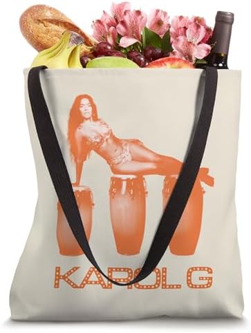 Official Karol G Tropicoqueta Merch Congas Tote Bag