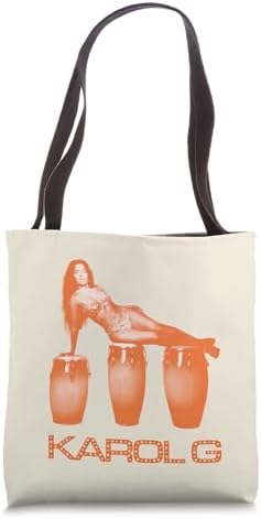 Official Karol G Tropicoqueta Merch Congas Tote Bag
