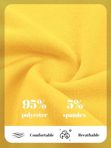 Resinta Girls Basic Long Sleeve Crew Neck Top Kids Layering Tees Casual Soft Solid Pullover T-Shirts 2-14 Years