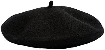 SATINIOR Kids Beret Hat French Beanie Cap Artist Wool Hat Girls Beret Artist Costume for Children Kids Girls