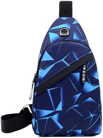 Shoulder Backpack Messenger Bag Adjustable Portable Men's Outdoor Hiking Sports Chest Bag