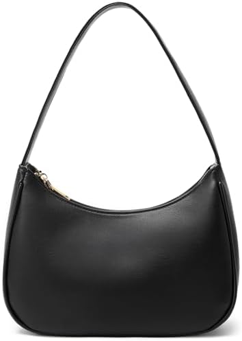 Shoulder Bags for Women Cute Hobo Tote Handbag Mini Clutch Purse with Zipper Closure