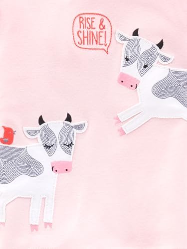 Simple Joys By Carter's Baby-girls 4-piece Pajama Set (Cotton Top & Fleece Bottom)