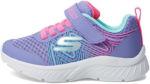 Skechers Unisex-Child Microspec Plus-Swirl Sweet Sneaker
