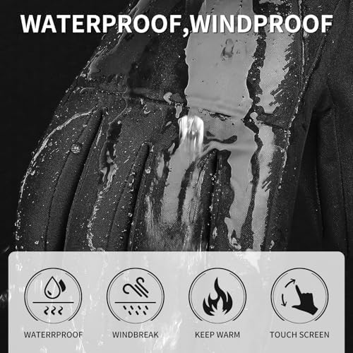 Ski Gloves Winter Waterproof & Warm Snow Gloves For Parent Child Kids 3M Thinsulate -Skiing Cycling Motorcycle Running
