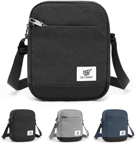 SKYSPER Small Anti Theft Crossbody Bag RFID MIni Sling Bag Travel Purse Small Shoulder Bag